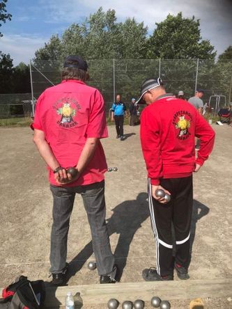 Lars og Peter i puljekampen mod Banjo og Jacob Hadberg